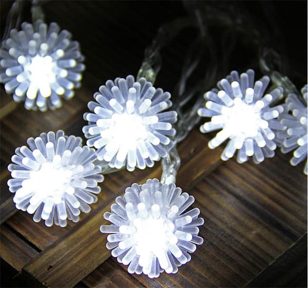 Novogodišnje LED svetleće kuglice