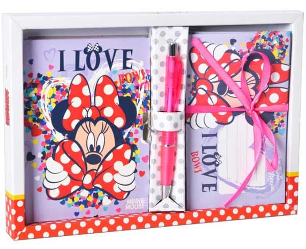 Dnevnik sa kovertama i hemijskom olovkom Minnie Mouse 318838