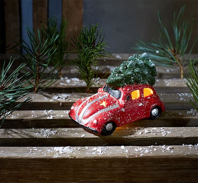 Novogodišnji LED svetleći ukras Automobil