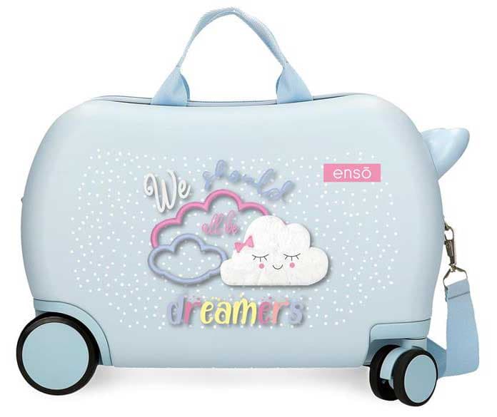 Dečji kofer za vožnju Enso Dreamers blue 96910