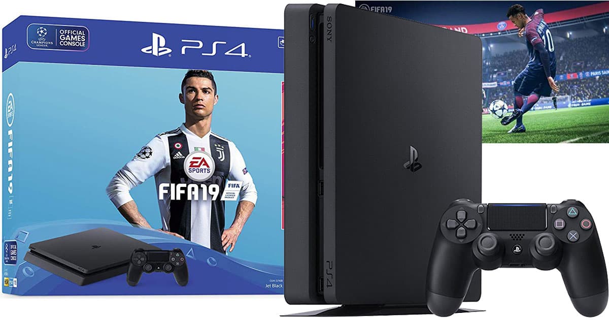 PS4 1 TB Dualshock4 FIFA 19 Bundle