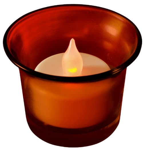 LED sveća u čašici CDG1/RD