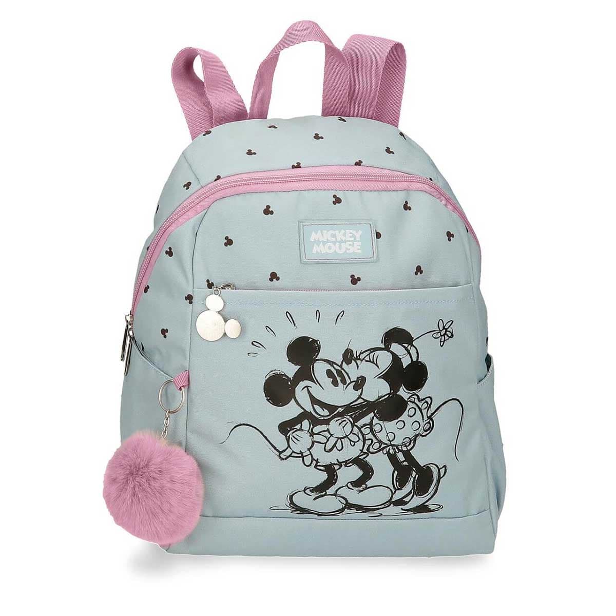 Ranac 35cm sa pregradom za tablet Disney Mickey and Minnie kisses 37921