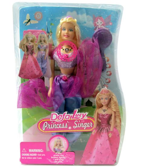Defa Lucy lutka Princeza koja peva Assorted 82651