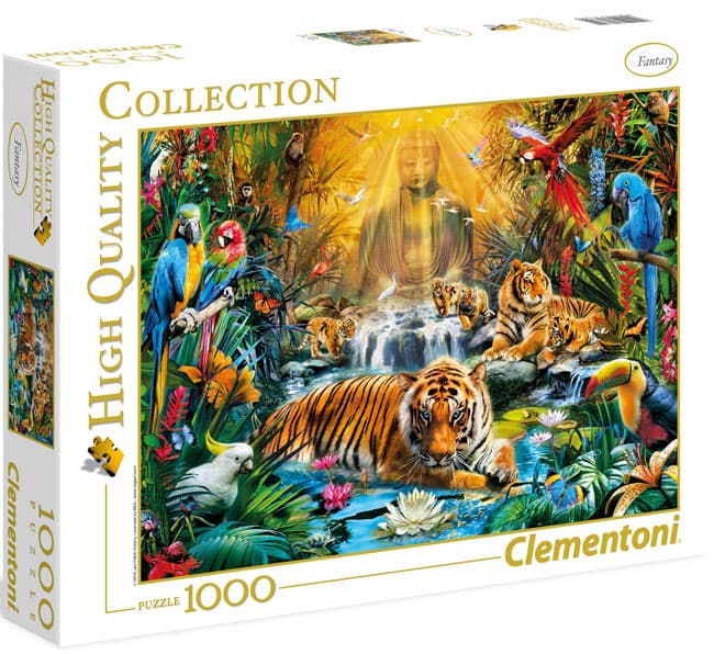 Clementoni Puzzle 1000 delova Mystic Tigers 39380