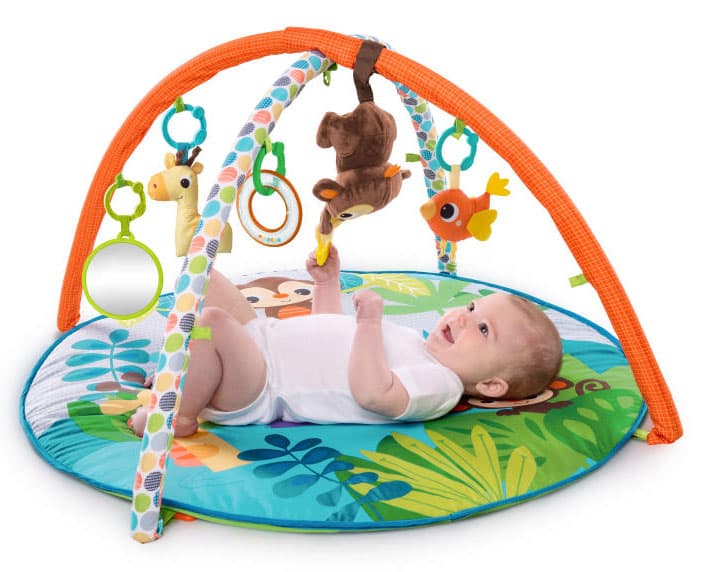 KIDS II BrightStarts Podloga za igru Monkey Buisness - Majmunska posla 11079