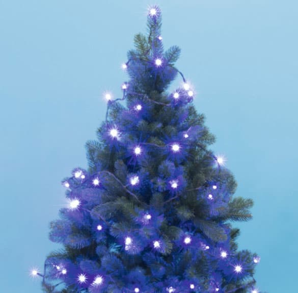 Novogodišnje lampice za jelku 100 plavih LED dioda KII100/BL