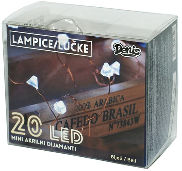 LED lampice u obliku dijamanata