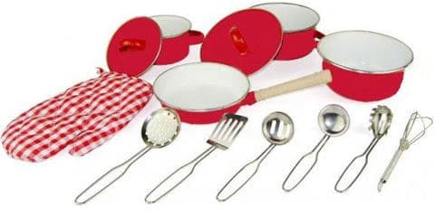 Woodyland Igračka - Crveno posuđe 91880