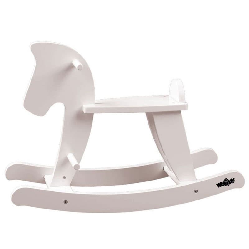 Woodyland Drveni beli konjić - klackalica 91835