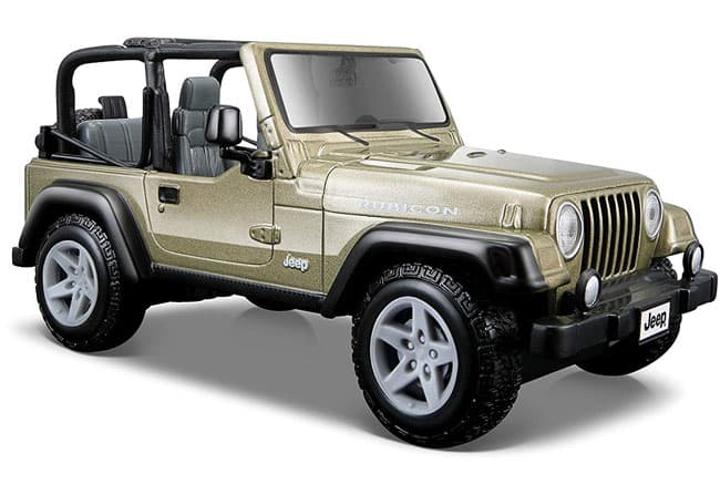 Maisto Metalni automobil Jeep Wrangler Rubicon 1:27 31245