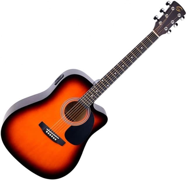 Ozvučena akustična gitara Soundsation Yellowstone DNCE SB