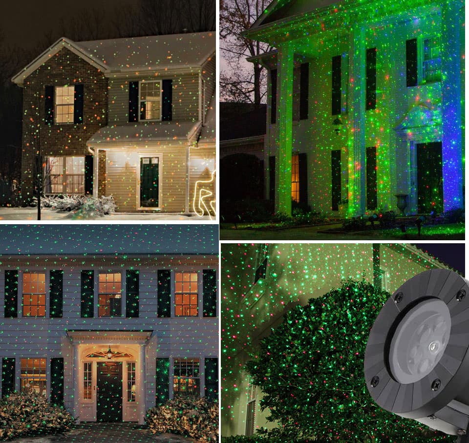 Party Laserski Projektor Za Spoljnu ili Unutrašnju Upotrebu Sa Daljinskim Upravlječem - Zvezdano Nebo