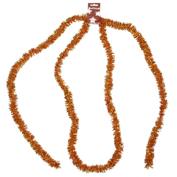 Novogodišnja dekoracija girlanda u boji bakra 270 cm