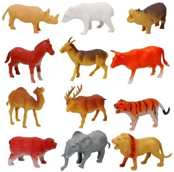 Figurice divljih životinja 12 komada 100678