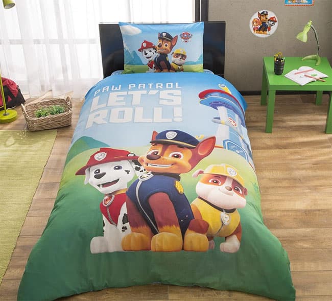 Pamučna dečija posteljina Paw Patrol