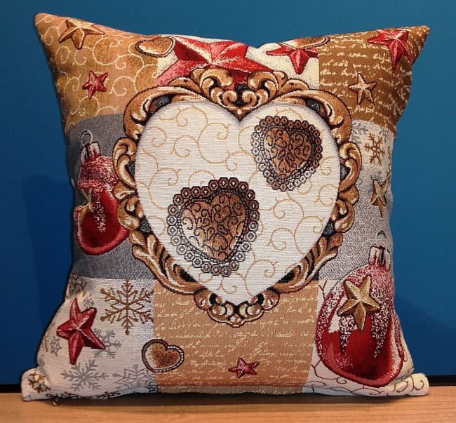 Novogodišnji dekorativni jastuk 45x45 339R