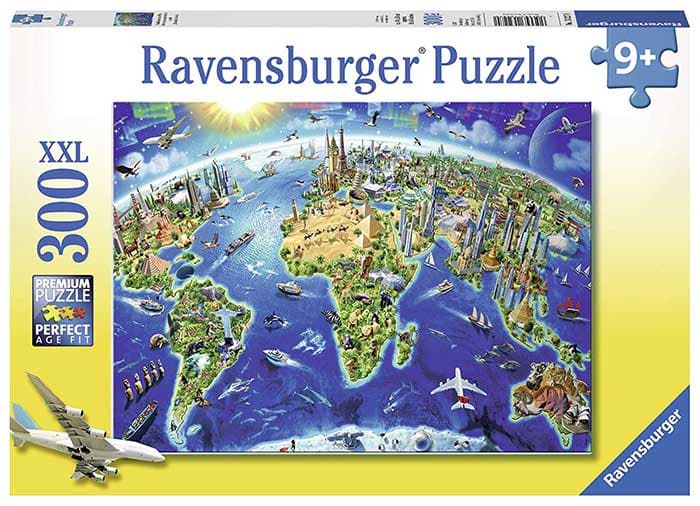 Puzzle 300 delova - Znamenitosti sveta Ravensburger 13227