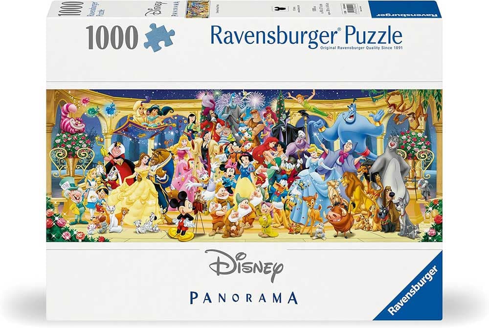 Puzzle Ravensburger Panorama 1000 delova -  Disney Group Photo