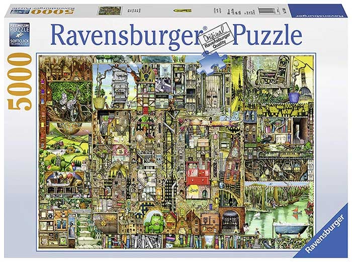 Puzzle 5000 delova -  Bizarni grad Ravensburger 17430