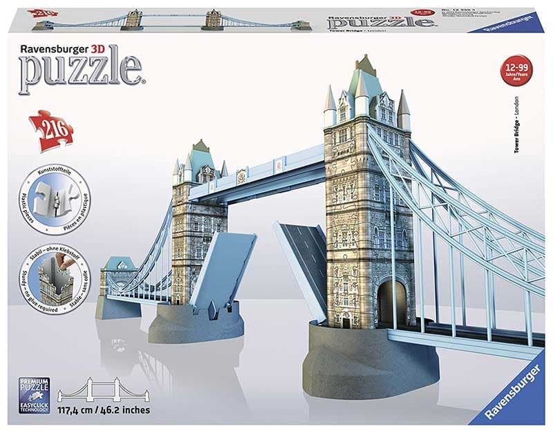 Ravensburger 3D Puzle Tauer Bridž u Londonu 12559