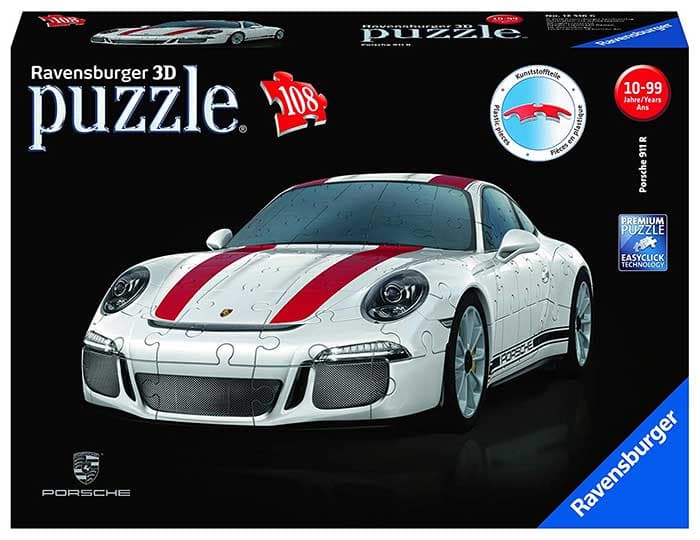 3D Puzzle Porsche 911 R - Ravensburger 12528