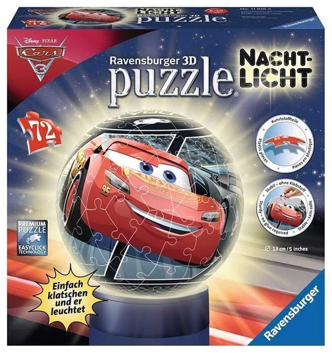 Lampa od puzli Disney Cars - Ravensburger 11816