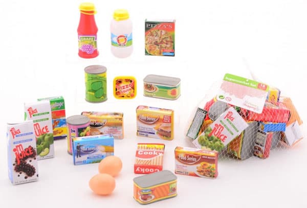 Dečiji set namirnica iz supermarketa 27532