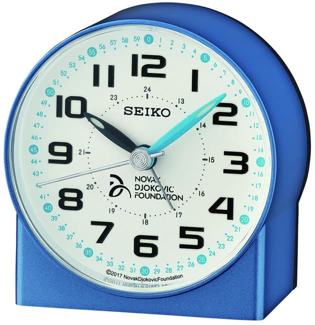 Seiko Stoni sat Budilnik Novak Djoković Foundation QHE907L