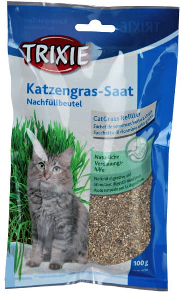 TRIXIE Trava za mačke - kesa za dopunu 100gr