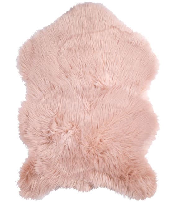 Podna prostirka Veštačka jagnjeća koža 60x90 Pink