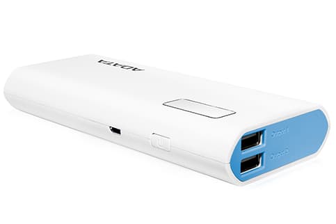 AData PowerBank Eksterna baterija 12.500 mAh AP12500D-DGT-5V-CWH