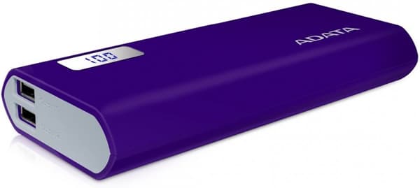 AData PowerBank Eksterna baterija 12.500 mAh AP12500D-DGT-5V-CPU