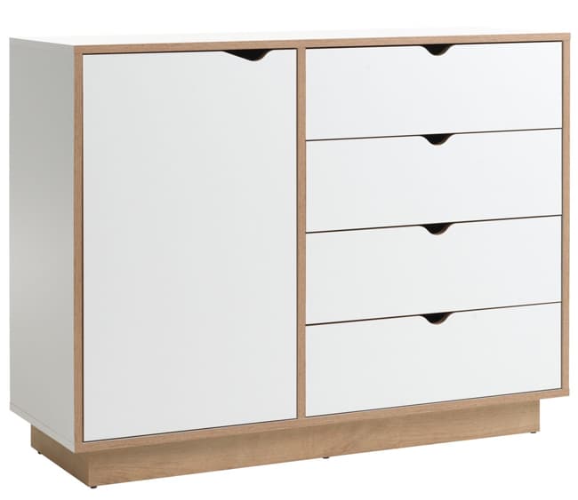 Komoda Maurice-W 4 fioke + vrata