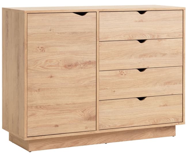 Komoda Monique 4 fioke 1 vrata