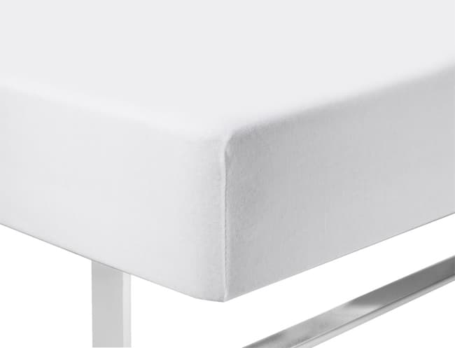 Čaršav žersej 180x200cm bele boje