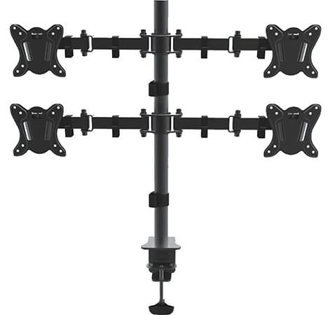 Alpha Stoni nosač za 4 monitora 15-27 inča 024327