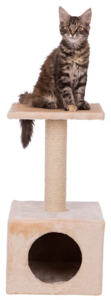 TRIXIE Grebalica za mačke sa stubom i pećinom ZAMORA stojeća - bež