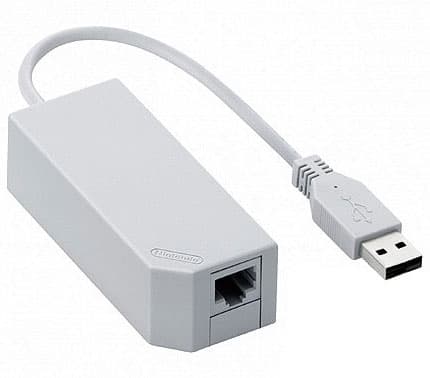 USB LAN Adapter za Nintendo Wii