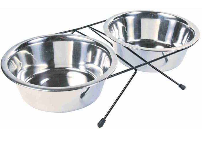 Činije 2.8l na stalku za hranjenje psa Trixie 24834