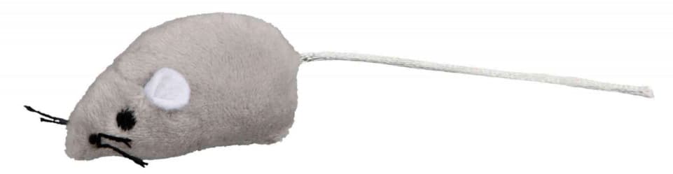 TRIXIE Igračka za mačke PLIŠANI MIŠ sivi