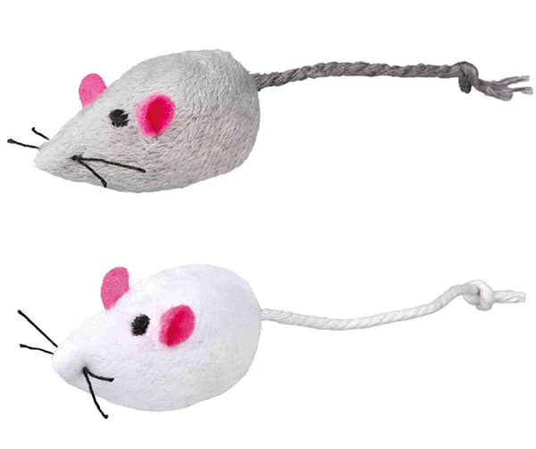 TRIXIE Igračka za mačke PLIŠANI MIŠ 2kom. sa zvoncetom