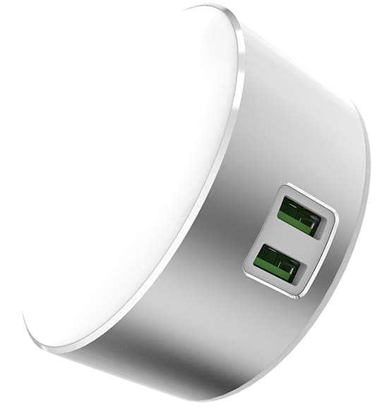 Stoni USB punjač sa lampom podesive snage Ldnio A2208