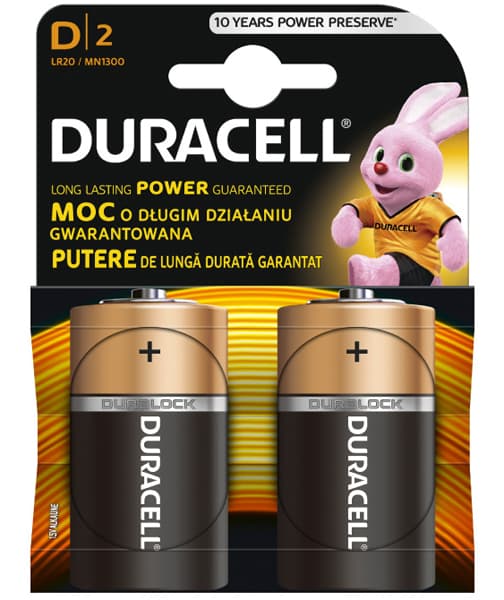 Duracell alkalne baterije tip D 1.5V DUR-LR20/BP2