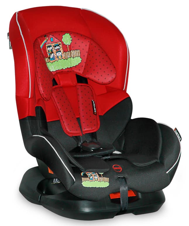 LORELLI Autosedište CONCORD 0-18kg Red and Black Family