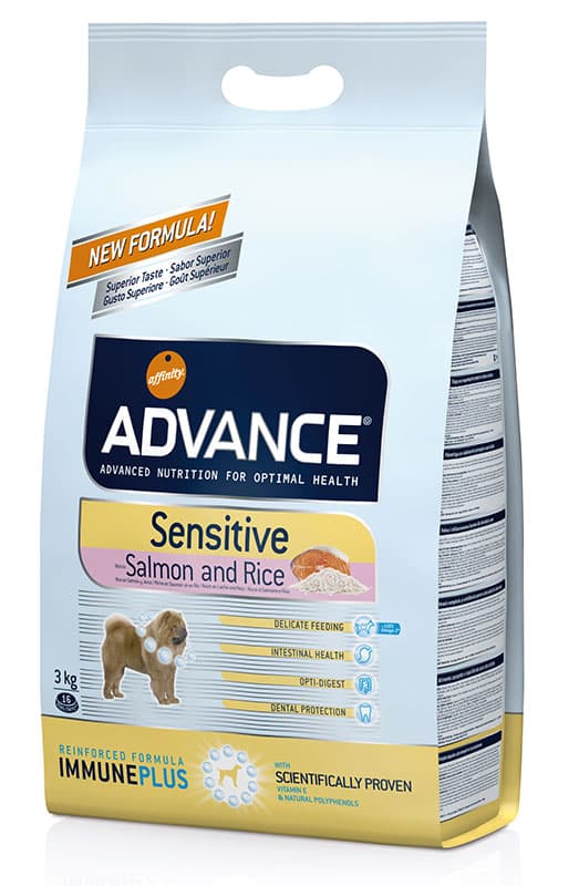 Advance Hrana za pse - Sensitive Adult - losos i pirinač - pakovanje 3kg