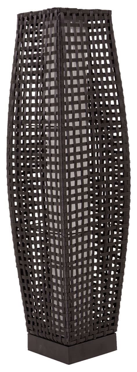 Baštenska Solarna Lampa Od Wicker Ratana 78 cm