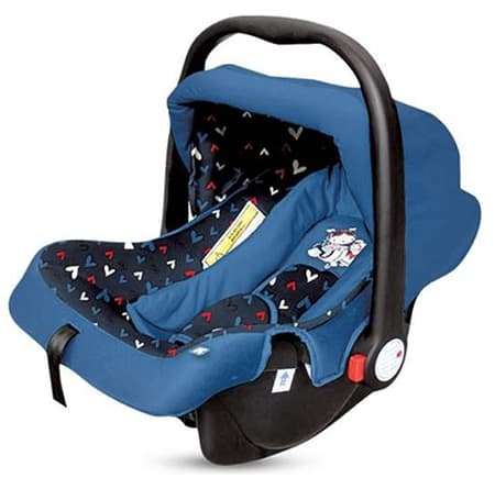 KIKKA BOO Autosedište LITTLE TRAVELER 0-13kg Love Roma