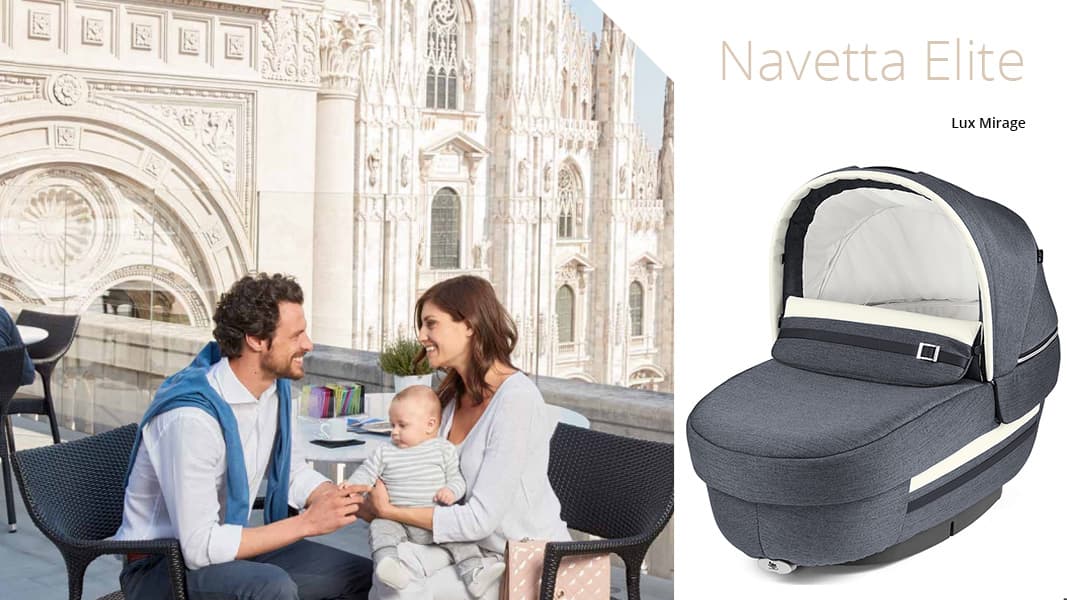 PEG PEREGO Nosiljka za bebe NAVETTA ELITE Lux Mirage