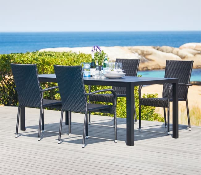 Baštenska garnitura Marco Sto i četiri stolice